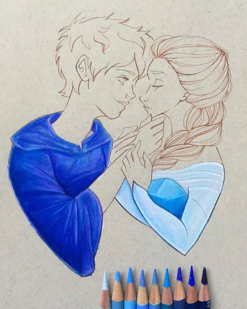 laurinearty's tweet photo. Progress of #jelsa 💙❄️💙
—
—
#girlsinanimation 
#elsa #frozen #disney #art #disneyart #disneyarts #disneydrawing #j… https://t.co/JrM0zQJBZN https://t.co/QdpHRkvxah