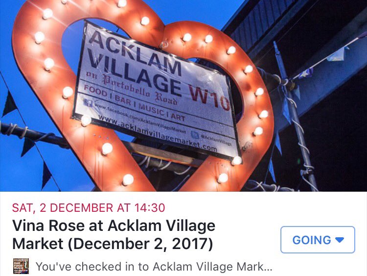 I'm looking forward to perform at @AcklamVillage next 2nd of December. On stage at 5pm;) #gig #music #musicvenue #acklamvillagemarket