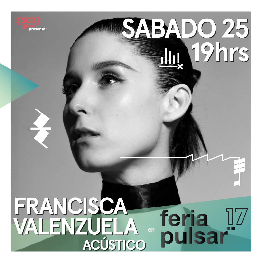 PulsarCL's tweet photo. ¡#FeriaPulsar2017 sigue sorprendiendo y suma dos nuevos artistas a su parrilla!
@Moral_Distraida y @franciscamusic se estarán presentando en Pulsar 🎉 https://t.co/yU5WDJzPR2