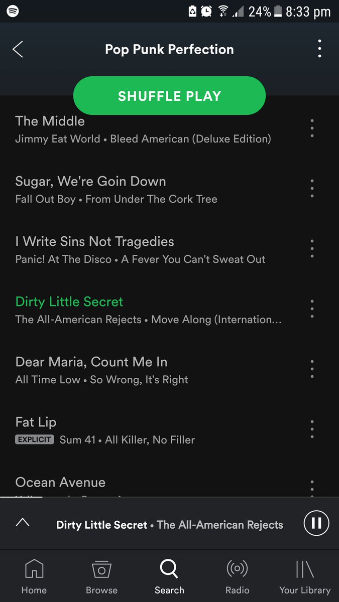 ciarafeds1's tweet photo. Only playlist for when you're sick... #im14again #pureangst https://t.co/O9fC0LSbls