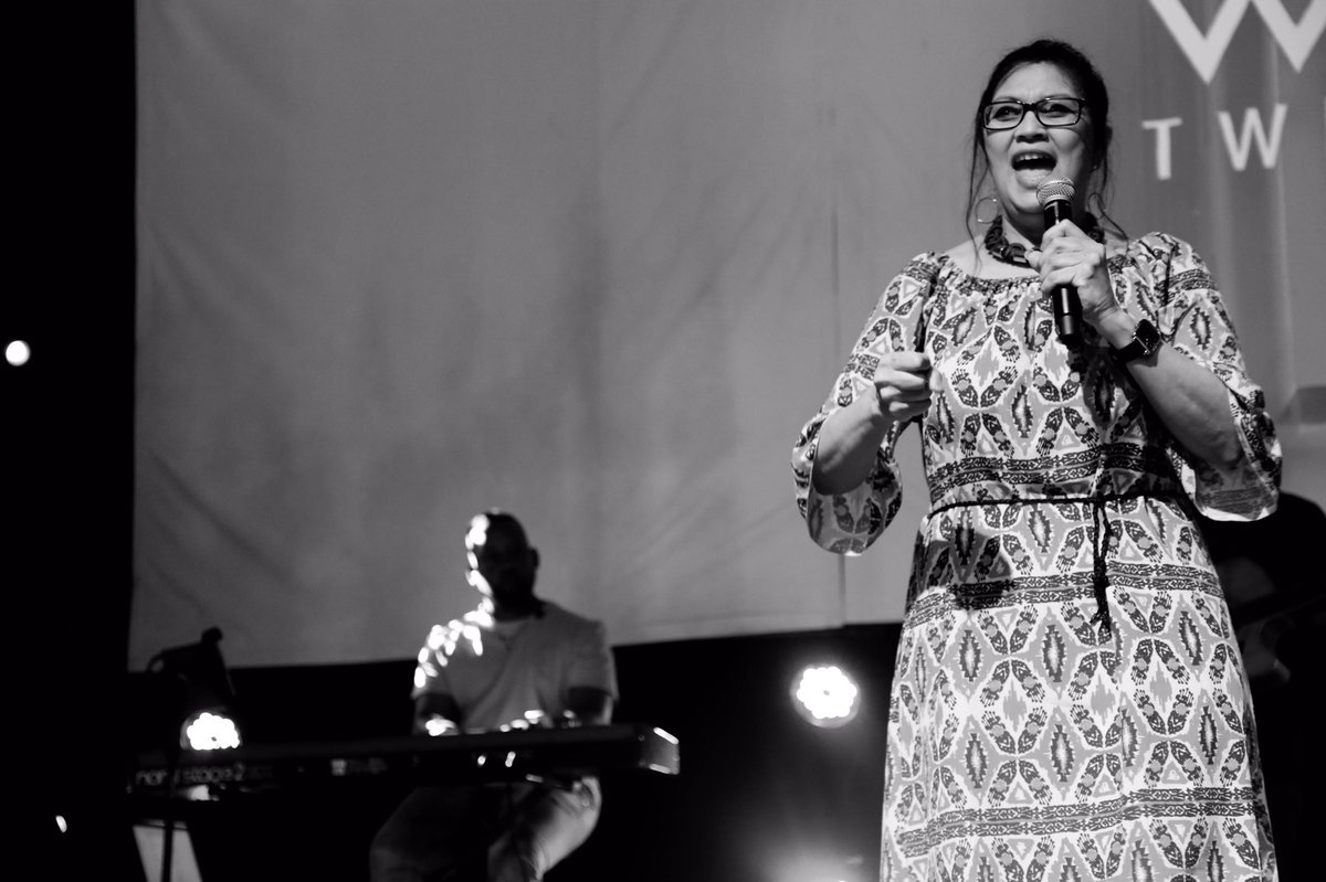 "Don't hinder your vision by your weaknesses and don't let your limitations hold you back" - Pastor Evangeline Tait.