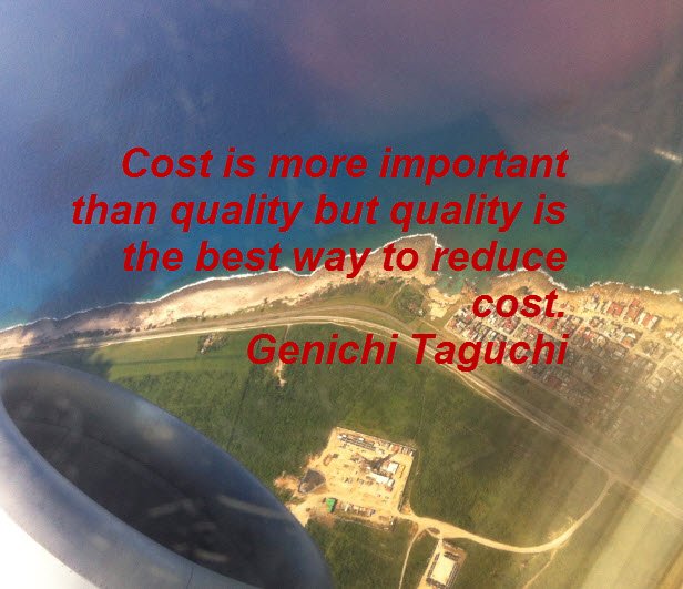Cost is more important than quality but quality is the best way to reduce cost.
#GenichiTaguchi #Taguchi #Quality #Cost #improvement