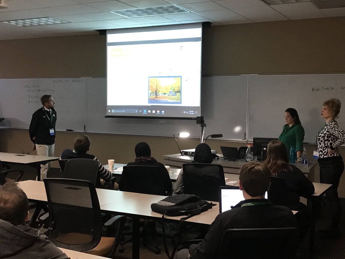 NISE_US's tweet photo. Art and Science teachers from Homewood Flossmoor High School @HFHS59 discussing the art and science of cemeteries. #NISE17 https://t.co/RK1zxZRBVD
