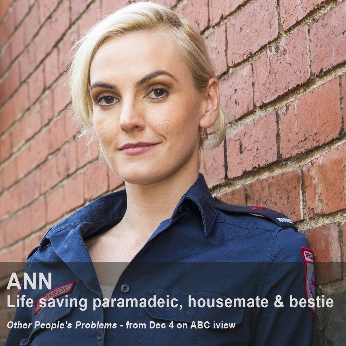 Ainslie Clouston is Ann - Life saving paramedic, Florence's housemate &amp; bestie 
#bestfriends #friendship #housemates #paramedic #bestieslivingtogether #besties #webseries #comingsoon #dramedy #stream #abcview #ABCcomedy