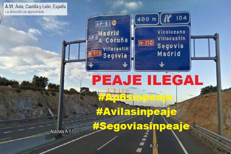 avilalibrepeaje's tweet photo. #Ap6sinpeaje #Avilasinpeaje #Segoviasinpeaje Firmar y compartir. Gracias
https://t.co/6esD8DLEOG https://t.co/uGnQL4VIbQ