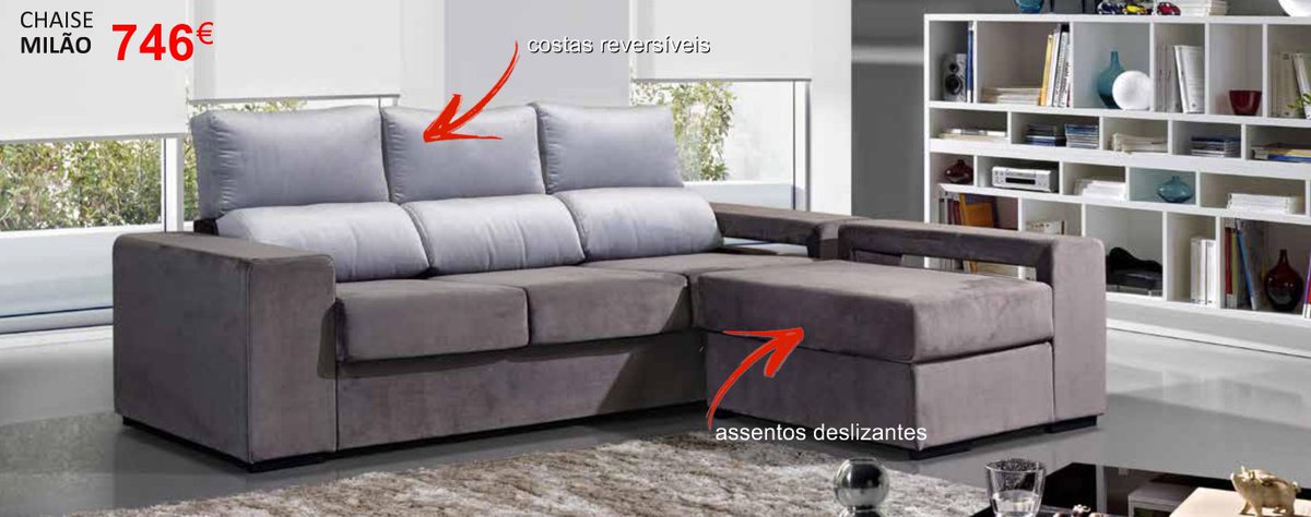 allhousemoveis's tweet image. Chaise Milão, o conforto que o seu corpo precisa depois de um dia de trabalho!
#sofachaise #allhouse
allhouse.pt