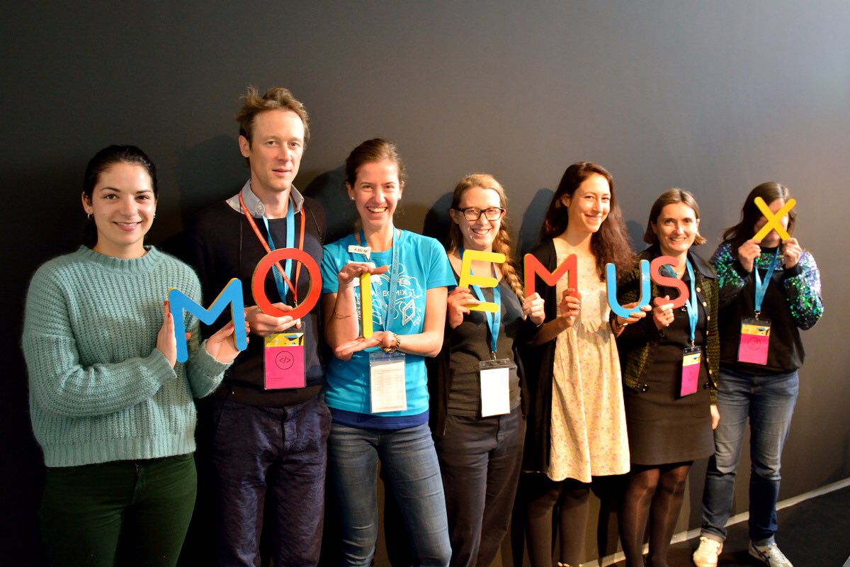 CelineChanas's tweet photo. Souvenir de #museomix17 à l'@EPFLArtLab #mxartlab 1 prototype, 1 équipe : https://t.co/EcI1DjPZfQ https://t.co/F5OCiC1Eq5