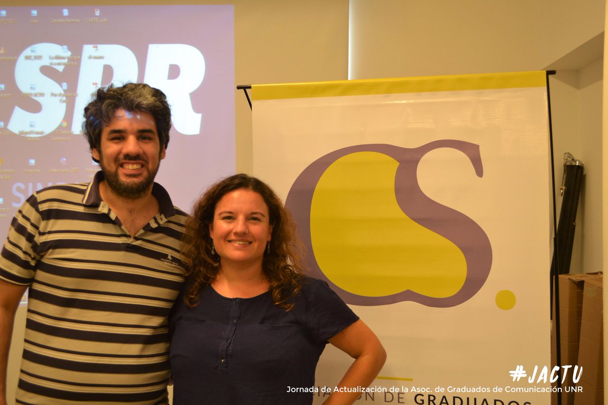 GraduadosCSUNR's tweet photo. Una nueva #JACTU (Jornada de Actualización para graduados de comunicación) Entendemos que la capacitación y actualización en diferentes temas específicos de nuestra profesión es una de las demandas más importantes que tienen nuestros Graduados! https://t.co/k1Pu5qshzn