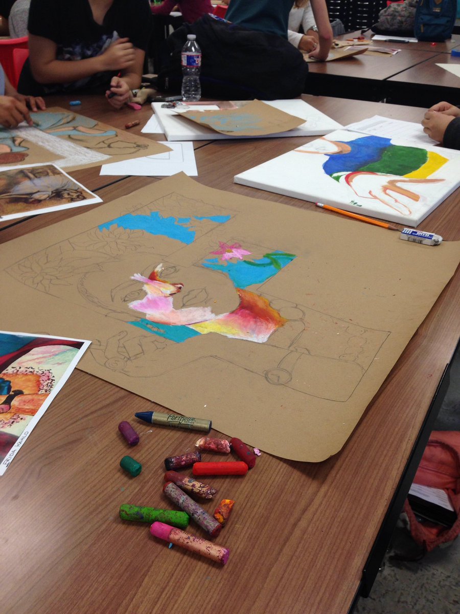 CBHS_VisualArt's tweet photo. reviewing our famous painter ABCs in art club ! https://t.co/XTb4fiqrJn