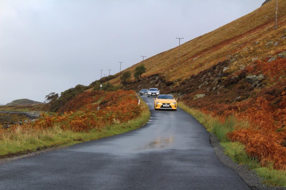 WMCPHELIM's tweet photo. Lexus lads trip 2017 #VisitScotland #NC500MAP https://t.co/deASszWqT2