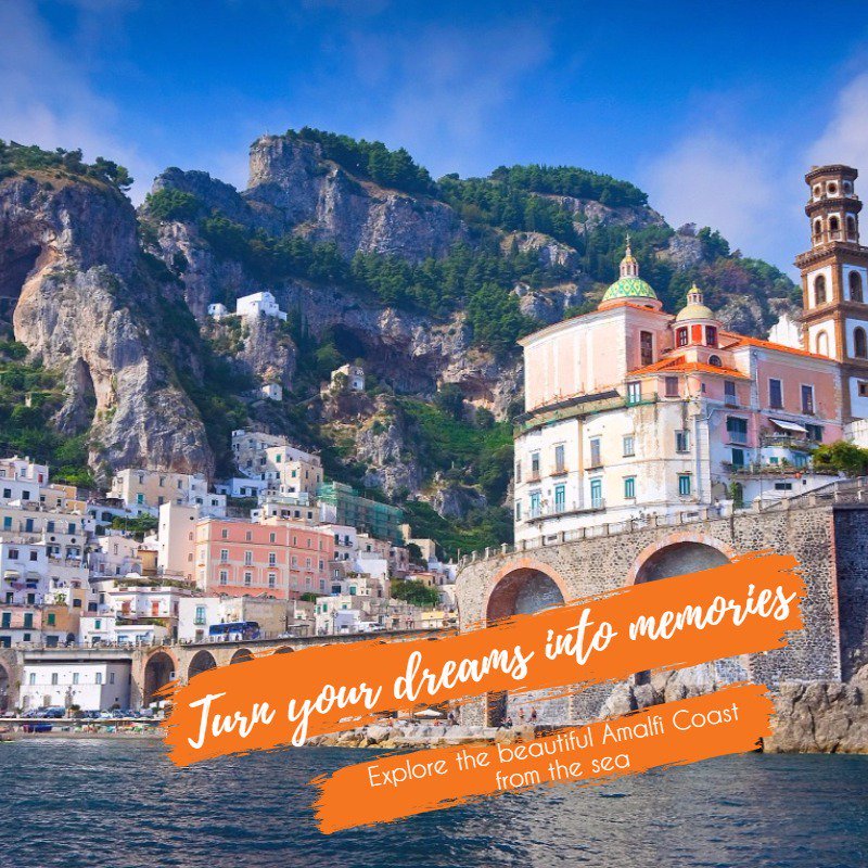 Amalfi_YC's tweet photo. Turn your #Dreams into #Memories. #Explore the #Beautiful #AmalfiCoast from the #Sea. #RentAYacht for a #FullDay #BoatTour! Web Site: https://t.co/urI0qAOCqT
#boatrentals #minicruise #minicruises #boattours #boattrips #excursions https://t.co/btv718mFur