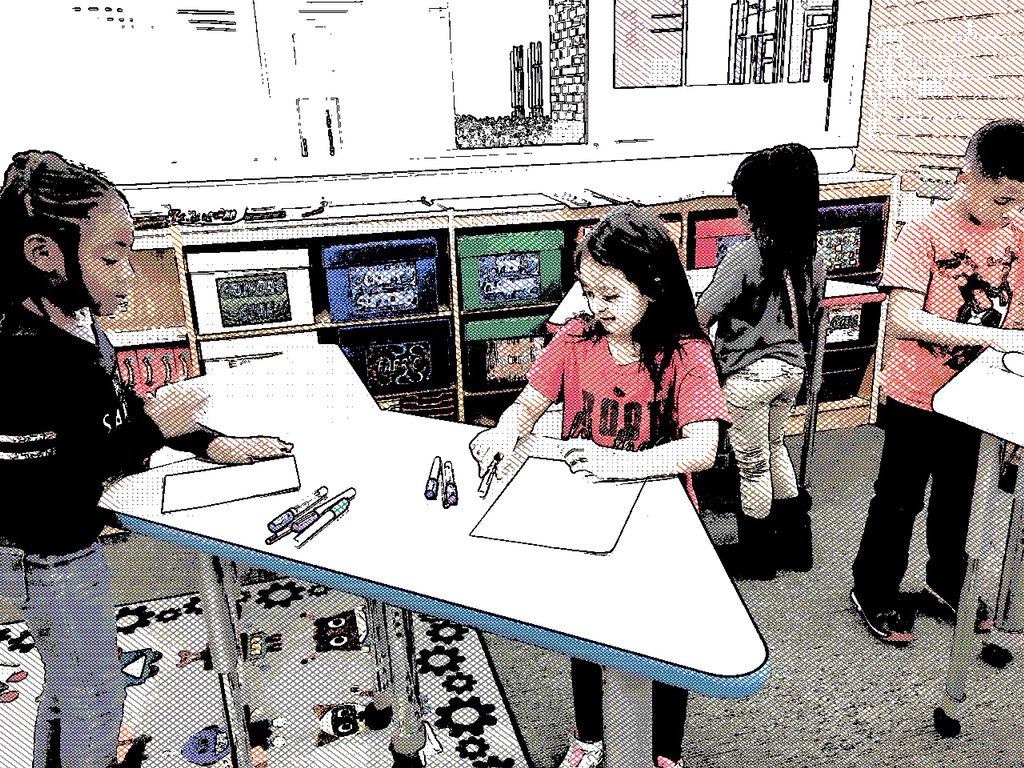 mediamanchris's tweet photo. Kindness week in Makerspace. Creating thank you cards after reading Oscar Lives Next Door. #EnsuringSuccess https://t.co/8IecwoT9hi