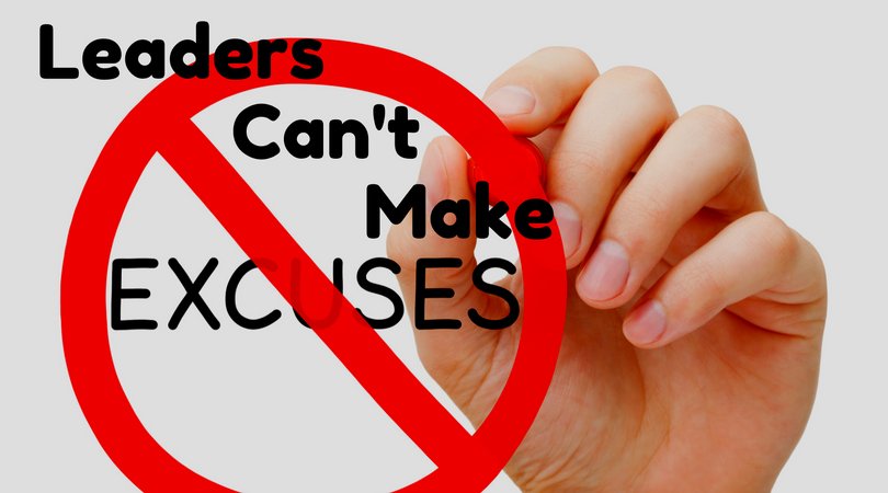 NAESP's tweet photo. Leaders can’t make excuses. When leaders excuse away failures, they lower the standard at which they operate, which will inevitably reduce their productivity and impact. via @smartbrief https://t.co/dC7WNAvgTR https://t.co/RsLtC8bfNl