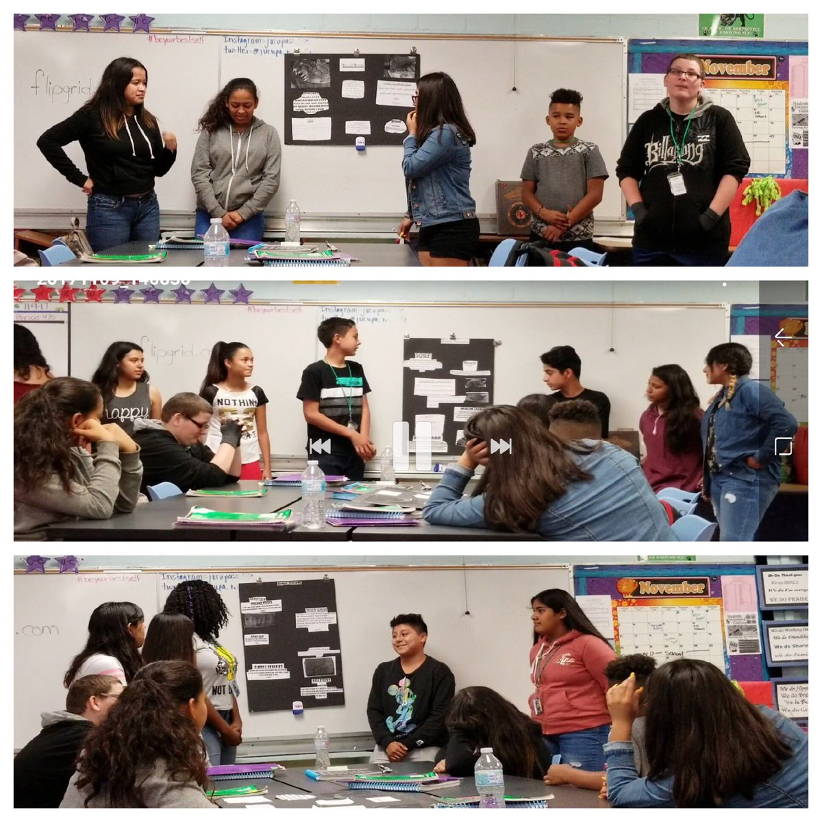MsBrower_edu's tweet photo. Read 180 group presentations in our #Collaboration class. @Ms_AMcCoy
#teamwork #coteaching #read180 #classpresentations #groupwork #JusdShares #jmspantherpride https://t.co/fWJzd1hiZu