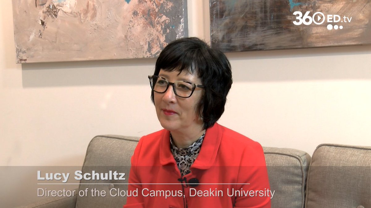 360edtv's tweet photo. We focus on #Deakin's Cloud Campus, the challenges of online education &amp; digital credentialing: https://t.co/onLRtzIlzH https://t.co/C8LPhrYSP9
