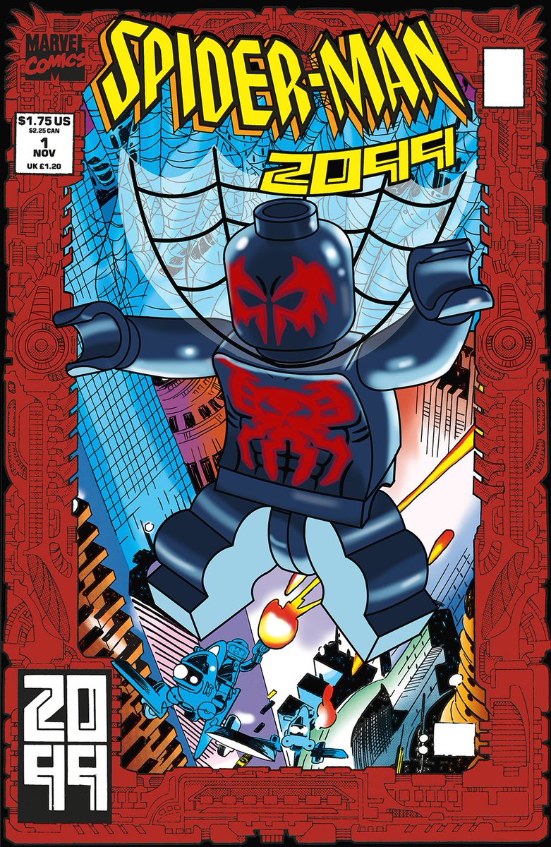 Spider Man 2099 Comics Lego Marvel Super Heroes Fondos De Comic Lego Superheroes Superheroes