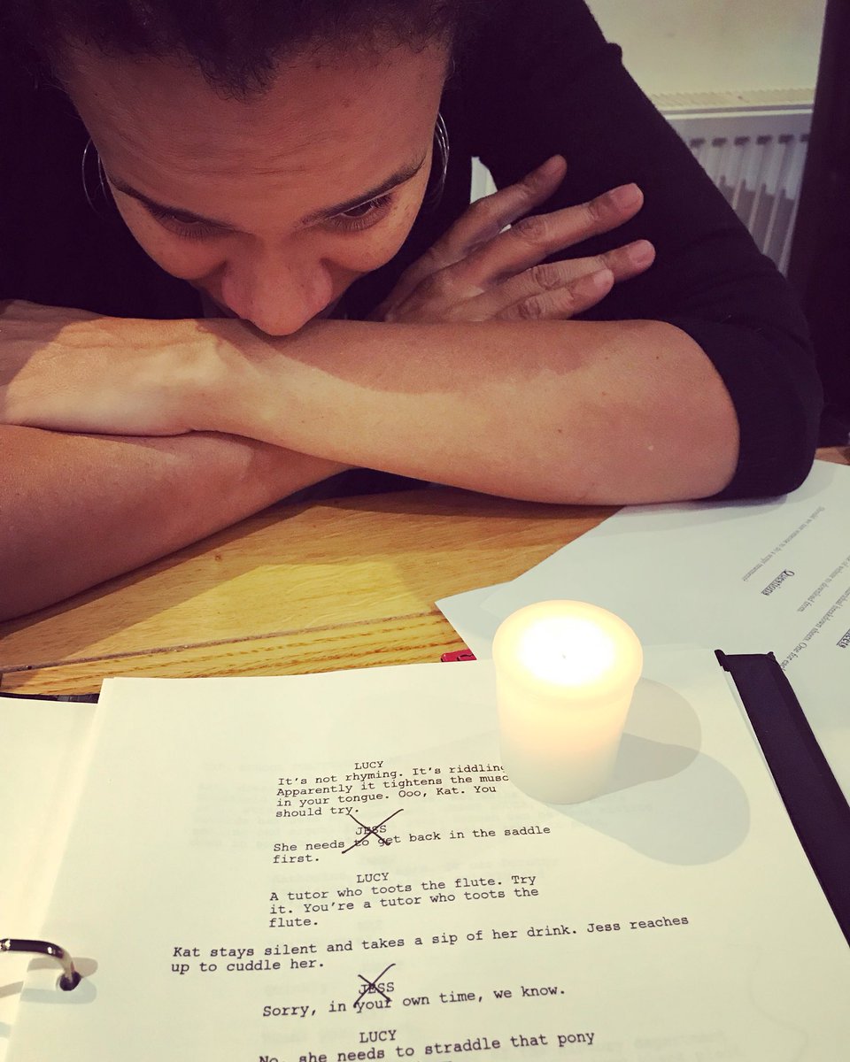 WintersArcherP's tweet photo. We have lit a candle for Jess. So long Jess. Bye. #CuttingCharacters #Script #Screenplay #ButSheIsMyStudent https://t.co/1xuevjbN7s