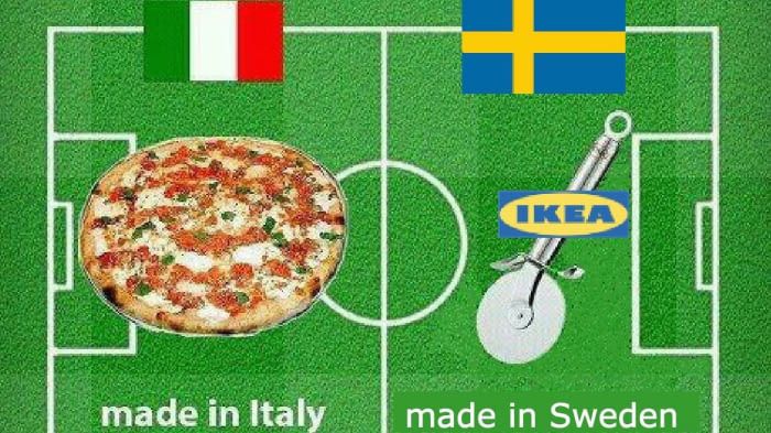 Italy lost 1-0 to Sweden. First World Cup miss since 1958. #WCQ2018
9gag.com/gag/aXvmYnP/sc…