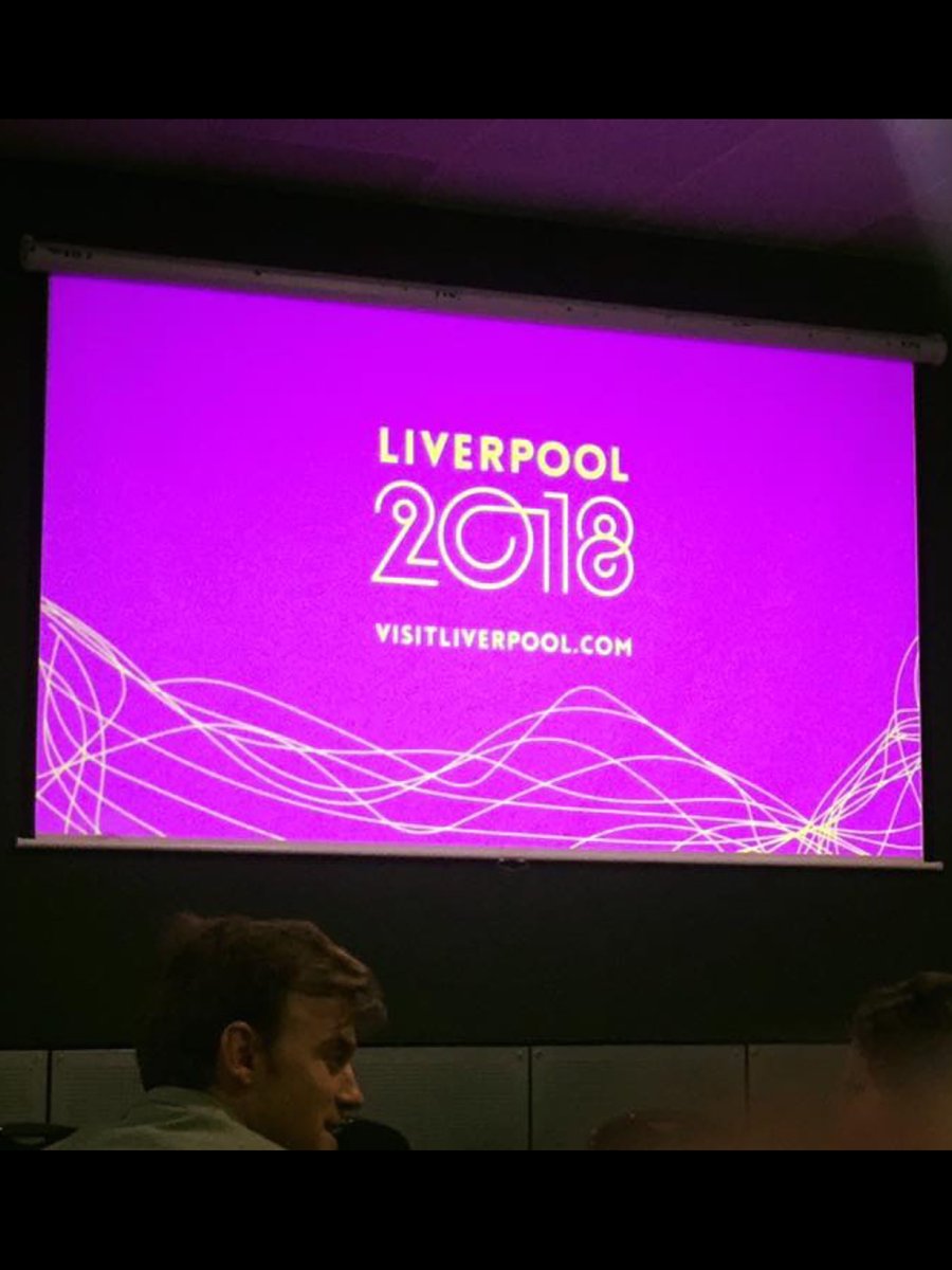 The unveiling of Liverpools 2018 cultural programme to the international media at #wtmlondon with <a href="/LpoolMarketing/">Old account. Please follow @DestinationLCR</a>. 

Watch this space! 👀