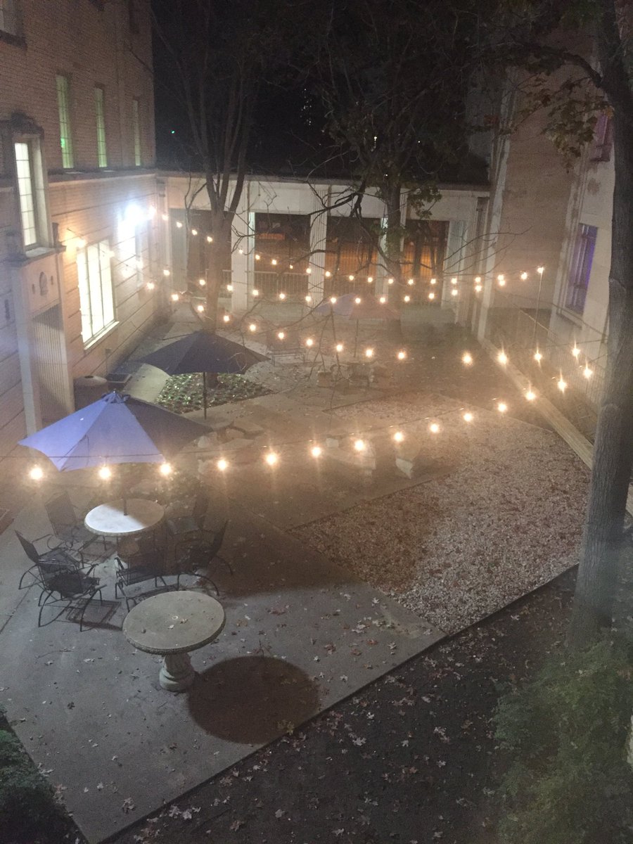 _SBTC's tweet photo. Attending #sbtcAM17 and still do not have dinner plans on Tuesday evening? Join @kwpriest @LanceCrowell &amp; Mike Landry for a #RevTalk and dinner. Drop by the CP Booth in the exhibit hall to register. Cost: $10 
Pic is venue for meal @CriswellCollege Courtyard https://t.co/nRjVOJeavl