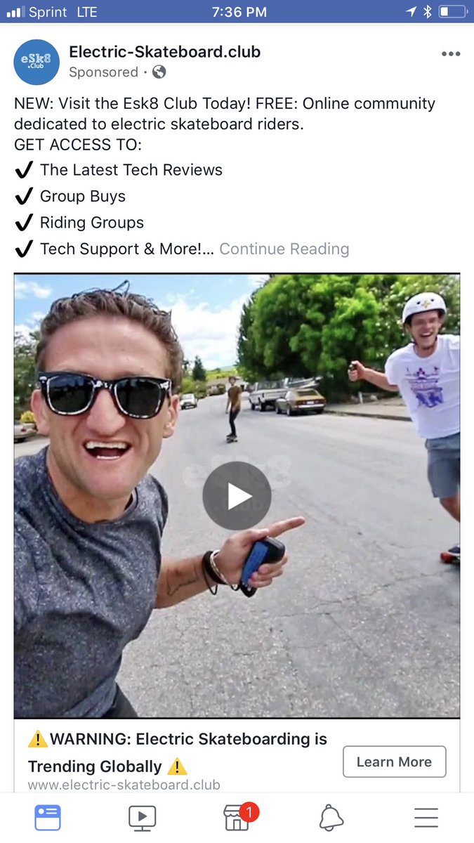 AgentOnFire's tweet photo. Hey @CaseyNeistat what’s to give you a heads up Incase this company is using your image without permission. Ad in FB https://t.co/Q7iPyUiOK3