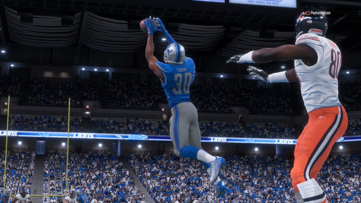 LionsPX1's tweet photo. Some shots of the action from the preseason week 3 victory over the Bears! #OnePride #PX1Sports https://t.co/p0OeNayxIm