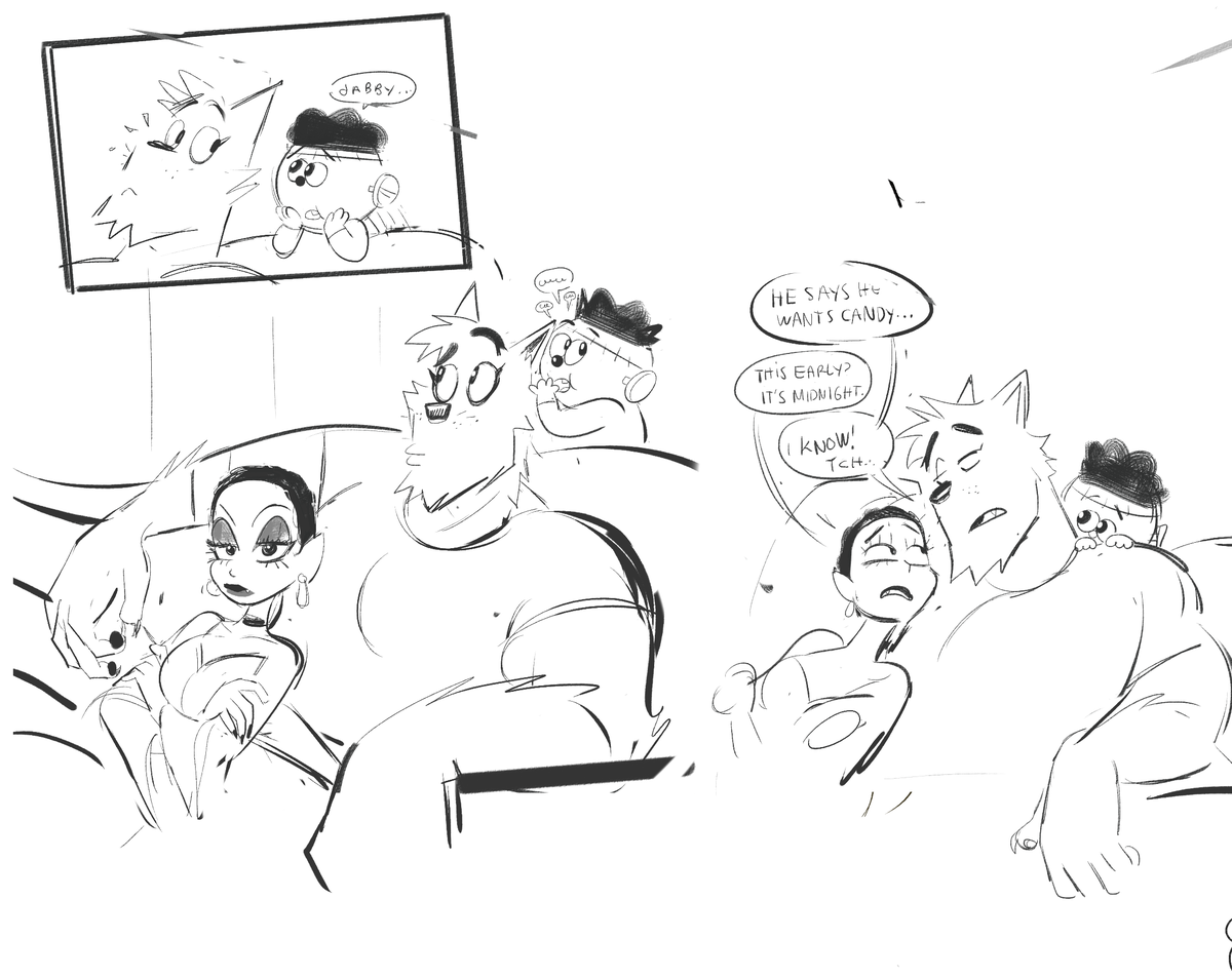 dumb messy doodles i had lyin around 