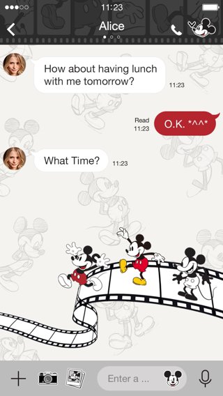 ディズニー公式 在 Twitter 上 Line着せかえ ミッキーマウス ジェネレーションズ 発売中 いろんな年代のミッキーマウスが一堂に見られる きせかえが登場 ミッキー の歴史を感じられる大人popデザインです Line着せかえショップで発売中 T Co