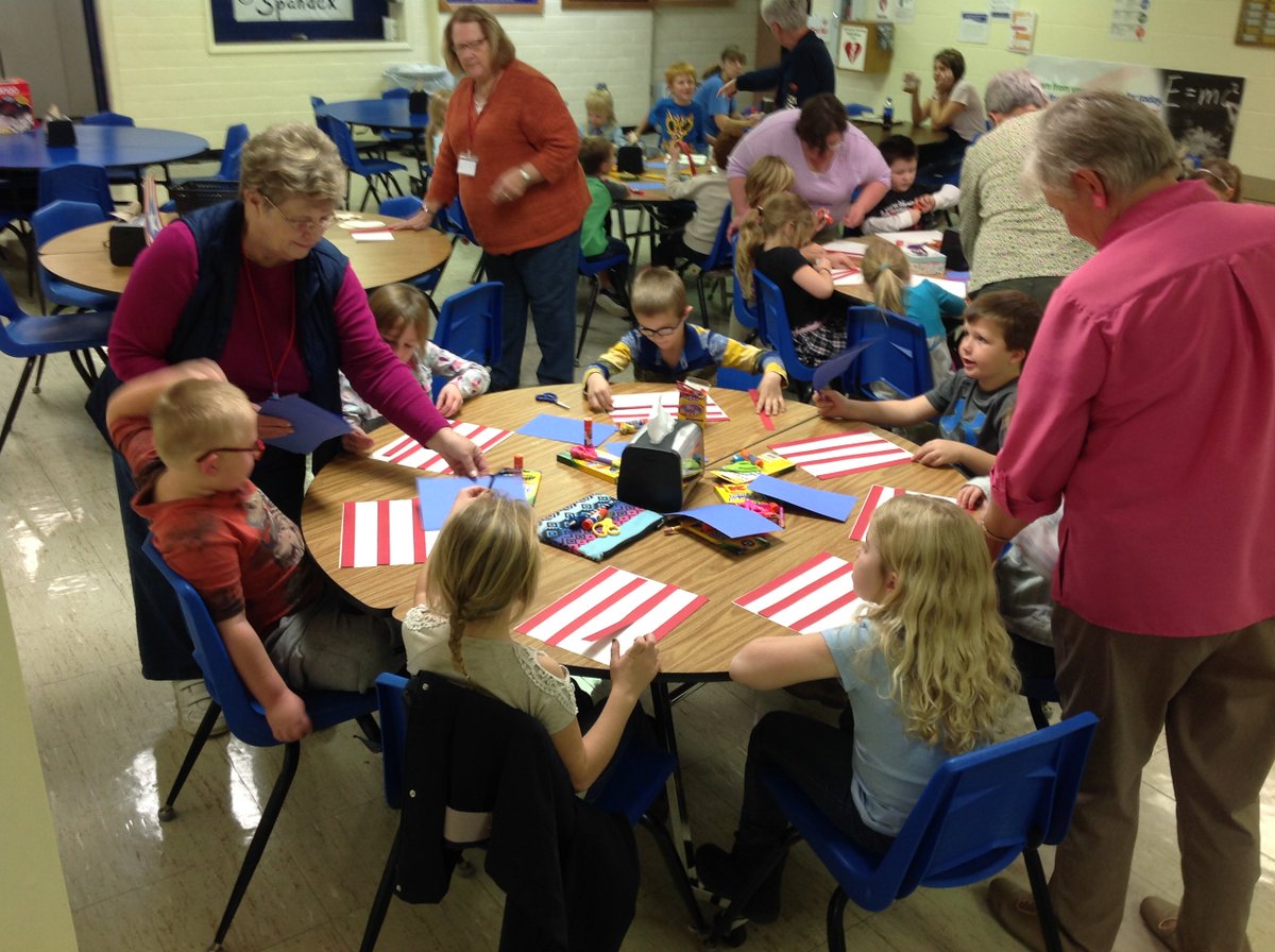 tkc2256's tweet photo. Ladies Auxiliary had a great time with the Bruning elementary! Wonderful art time with them. Thanks Ladies! https://t.co/6jn2KQuhxQ