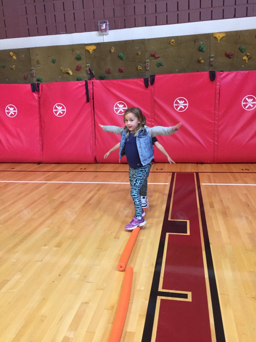 Miss_MClark's tweet photo. Another day of Balance centers!! #pe #pre1st #balance https://t.co/FDrF0nddBP