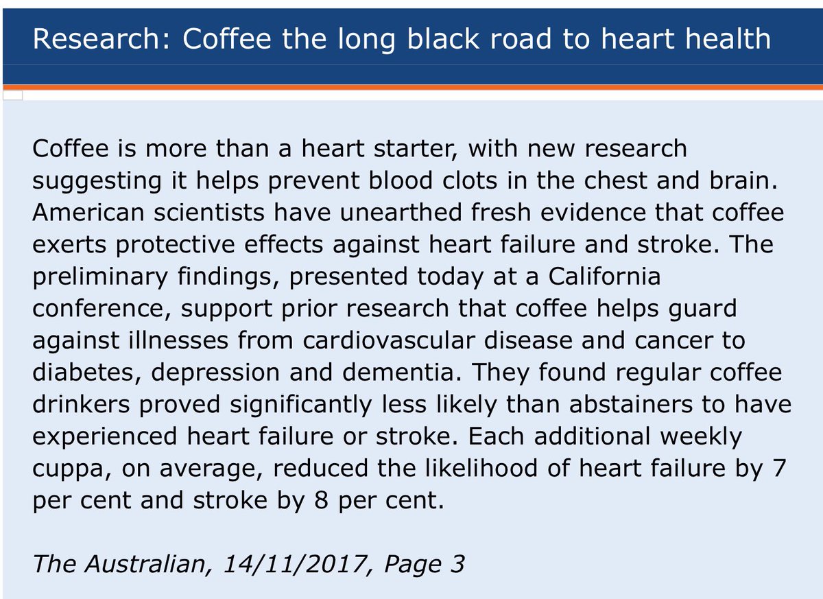 Afaf_Girgis's tweet photo. For all my #coffeetime loving friends and colleagues, keep drinking, guilt-free ☕️ Enjoying the coffee stations at #COSA17 @COSAoncology https://t.co/CnSBHuQjAz