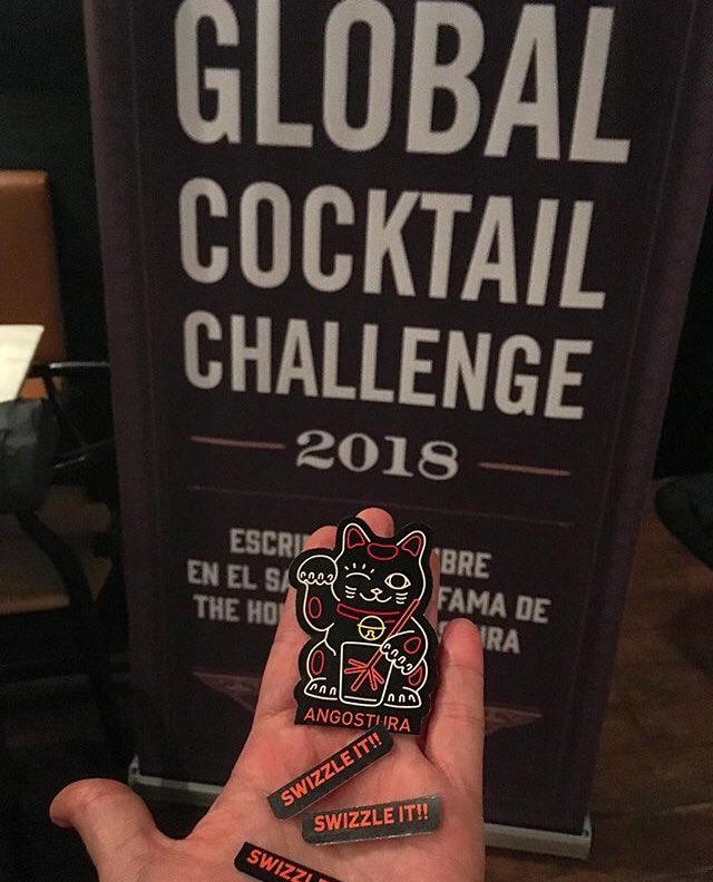 kaitodelvalle's tweet photo. Le deseamos mucho éxito a nuestra encargada de barra, Claudia Cabrera en el Angostura Global Cocktail Challenge 2018. 😎👏🏻#angosturabitters #angosturarums #agcc #agcc2018 #mexicorepresent #panama #ifyouseethiscatcomeinside #kaito #vengaclau #globalcocktailchallenge @esalaklaw https://t.co/RmrL6hdLEf