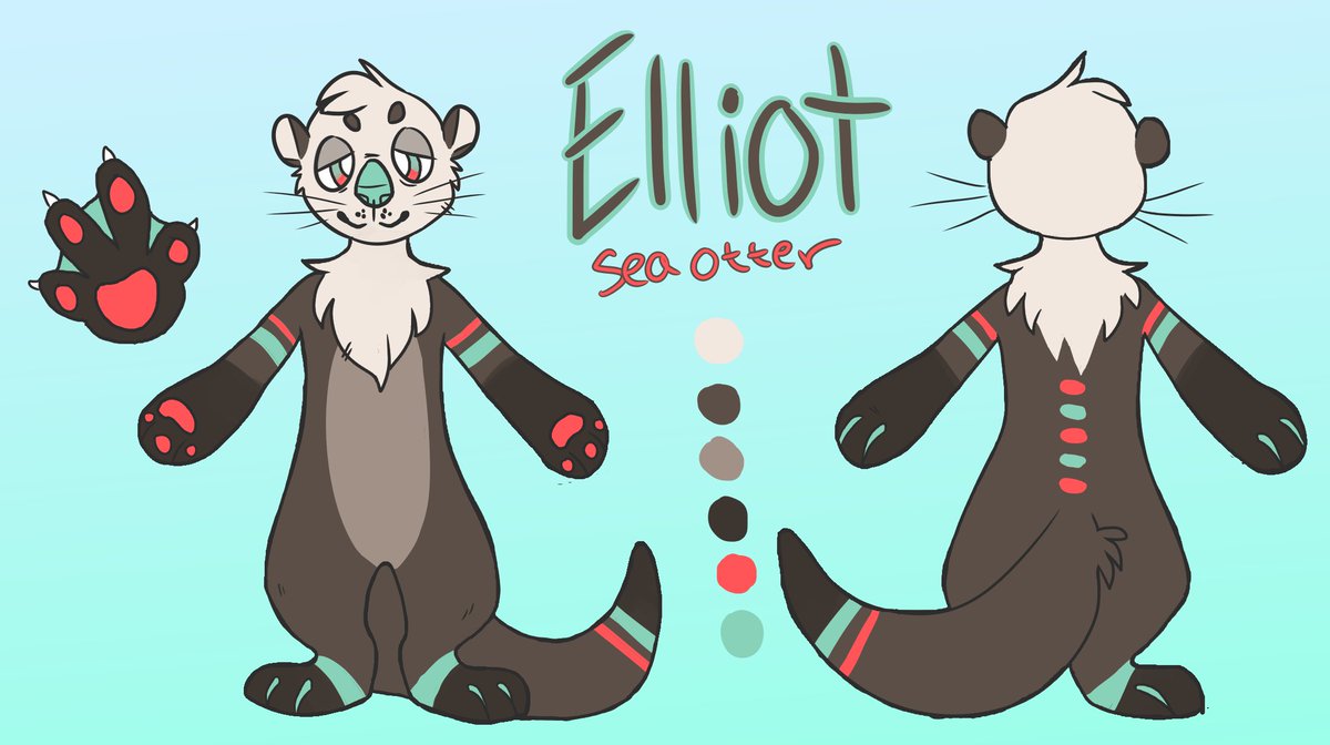 Otter boy has arrived. #furry #furryart #fursona #fursonaart #fursuit