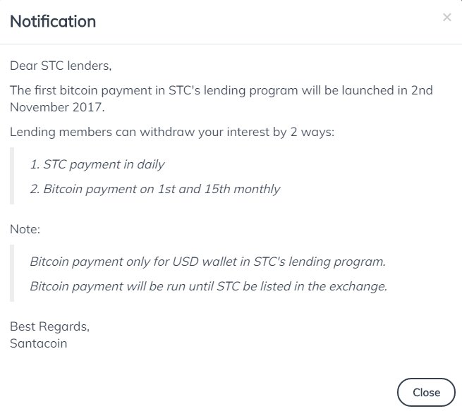 [ANN] 🔥STC &amp; #bitcoin payment for STC lending program🔥
 #hextracoin #bitconnect $neo #laseronline #ico $etn #litecoin #crypto #cryptocurrency #ethconnect #polynetwork #ethereum #regalcoin #BTC #ICOs #TokenSale #NEo #IOTA #Qtum  #ARK #Ardor #Ripple $Dash $BCC $BTS
 #hextracoin