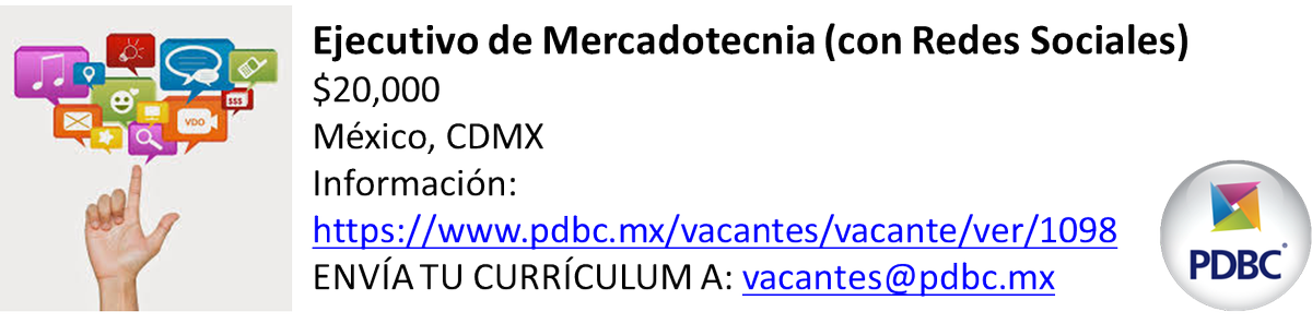 pdbcmx's tweet photo. Ejecutivo de Mercadotecnia (con Redes Sociales)
$20,000
México, CDMX
Información: https://t.co/69p0St7k6v
ENVÍA TU CURRÍCULUM A: vacantes@pdbc.mx https://t.co/pBK4O2CHFQ