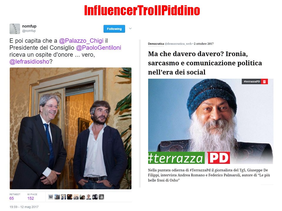 Le Frasi Di Osho Auf Twitter Per Fortuna Li Ho Bloccati E Non Leggo Le Stronzate Che Scrivono Sti 4 Deficienti Frustrati