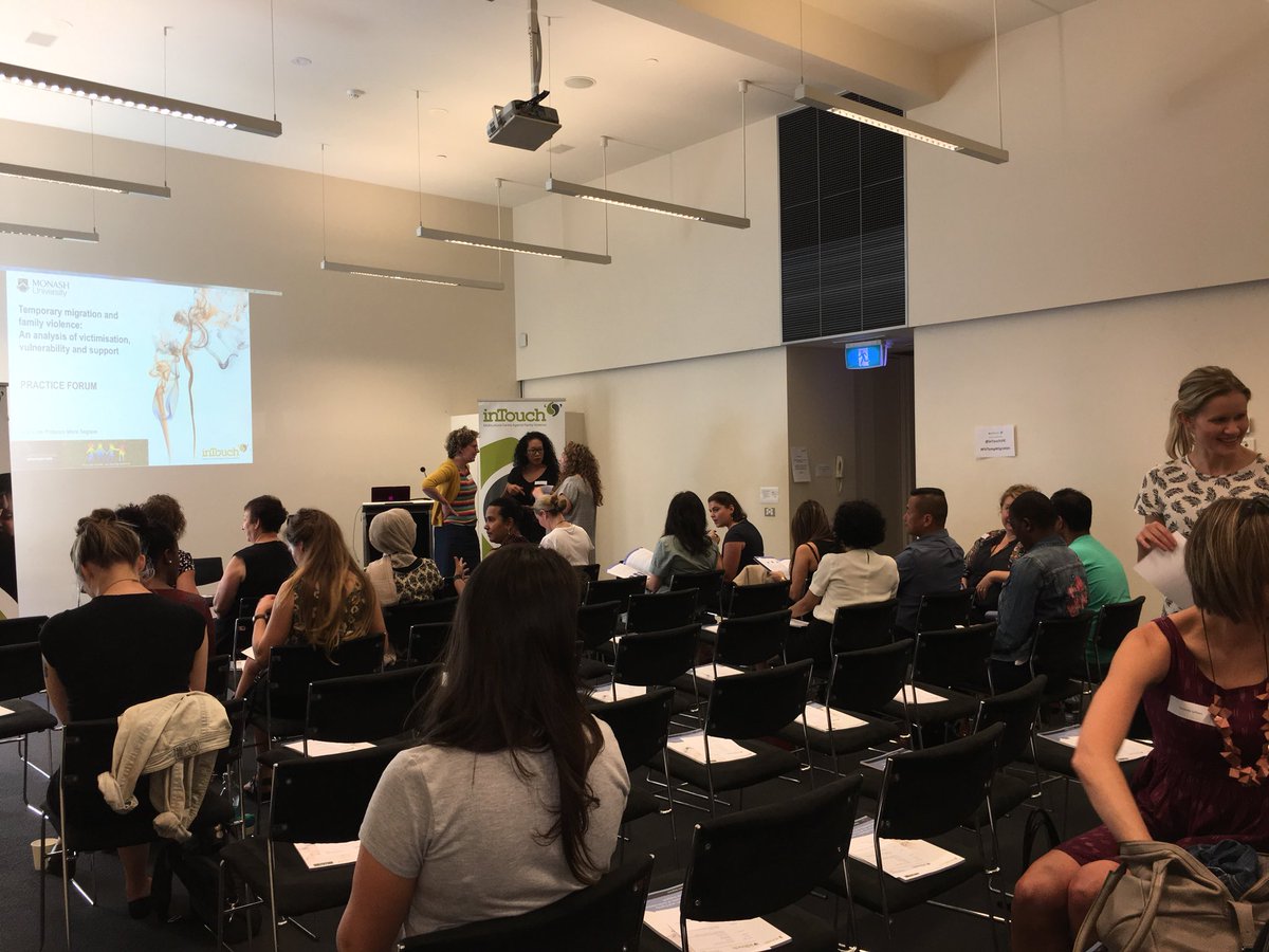 inTouchMCAFV's tweet photo. The room is buzzing ready for #FVtempmigration forum https://t.co/ni58jLDFUw