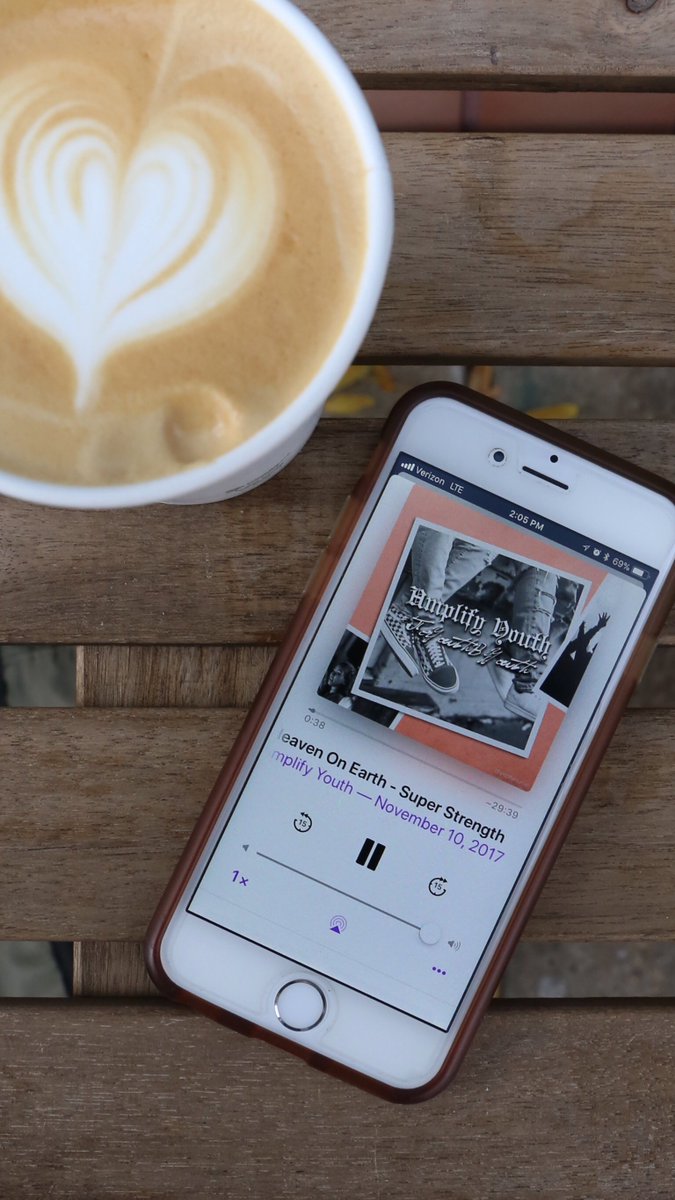 amplifyyouthac's tweet photo. Grab a coffee, cozy up, and listen to this weeks podcast where Nick talked about God giving us the power to change the world! https://t.co/PO1htKkaCI
