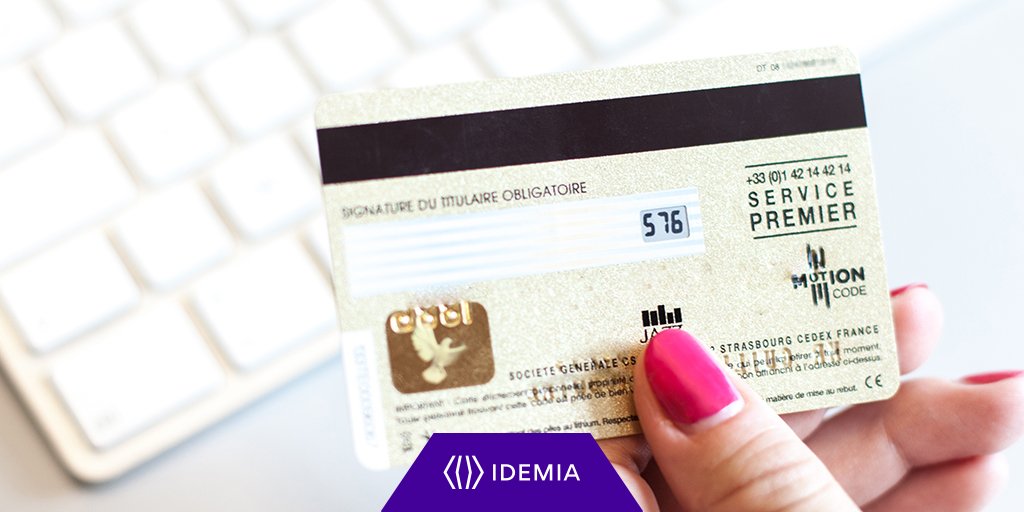 IDEMIA_IST's tweet photo. #MotionCode's dynamic security code #dCVV2 promises immediate acceptance by all online merchants and increases trust in online transactions. https://t.co/b977965lsI https://t.co/yrynfPuhNS