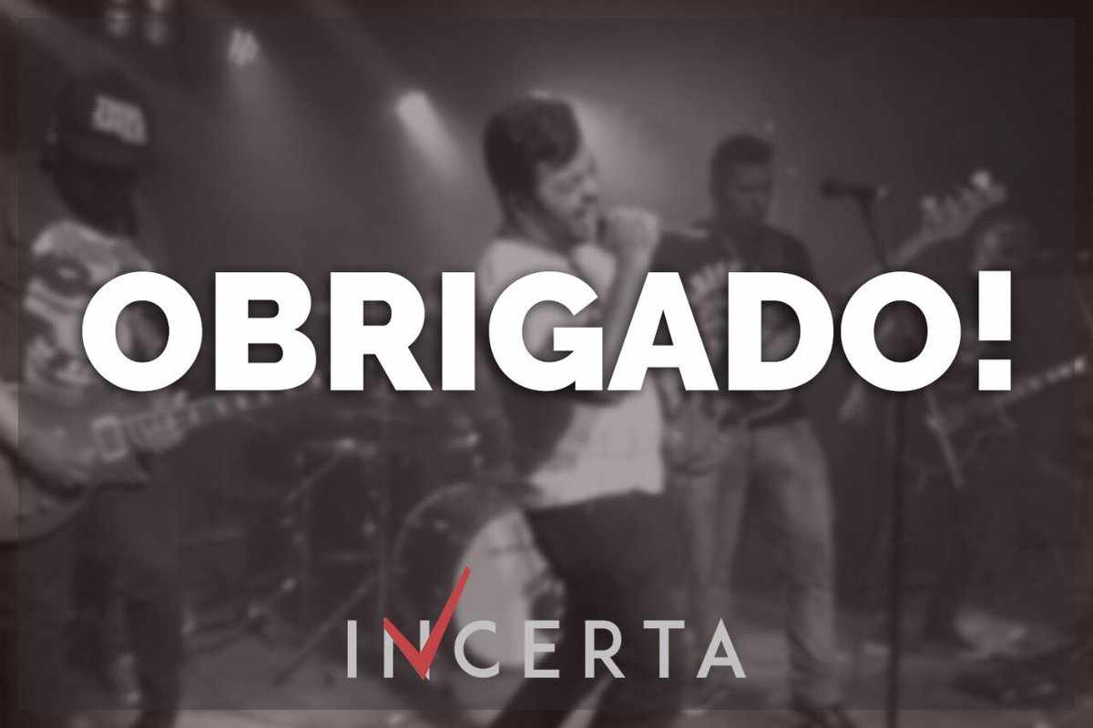 bandaincerta's tweet photo. Obrigado à todos os Incertos que compareceram ao show ontem! Foi muito importante participar da final do festival Peneira Feeling Heavy Pero No Mucho!
Agora é só aguardar o resultado 😁
E não deixem de escutar os nossos sons no Youtube e no Spotify! 🤘🏼🤘🏼
#Incerta #ARadioRock https://t.co/AB8TkTEKc2