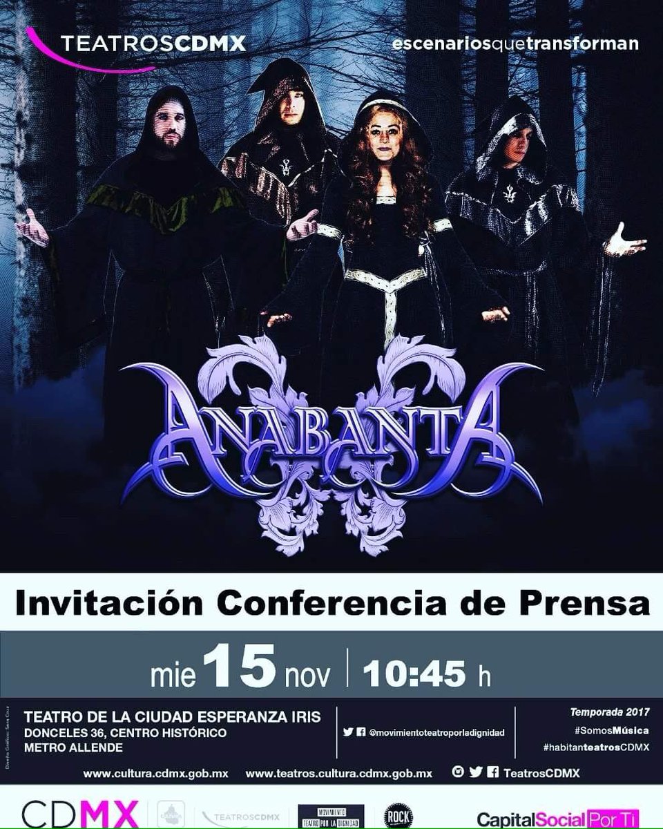 AnabantamxDuan's tweet photo. Amigos los esperamos este próximo miércoles!!! https://t.co/3MR5LrpWeP