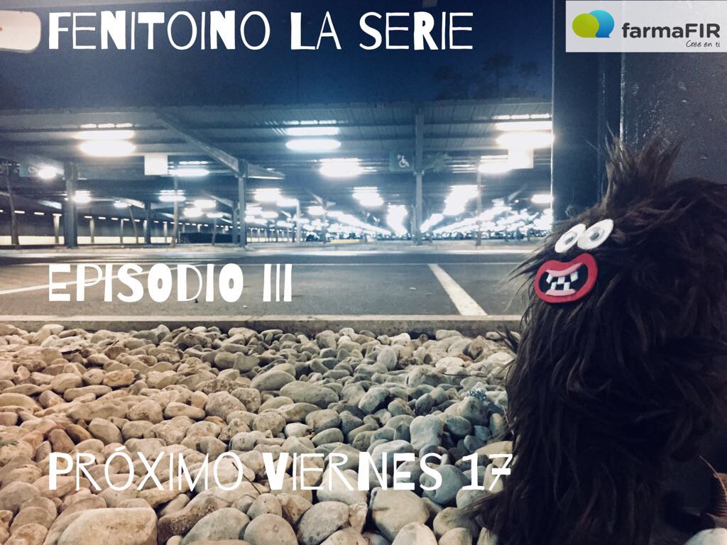 Fenitoíno (La Serie): Episodio 3.
Estreno 17 de noviembre, en los mejores cines... ;-)
#VaASerQueFIR