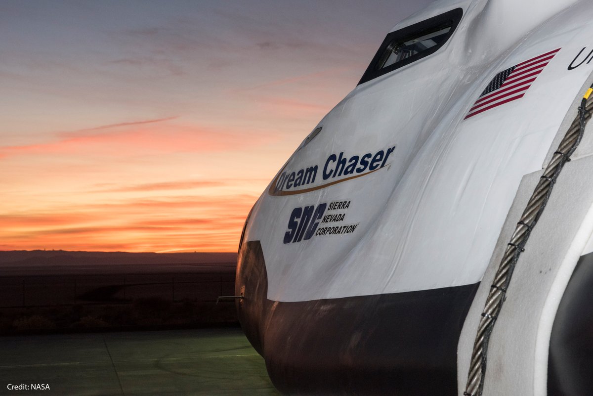 More photos from the Dream Chaser ® spacecraft Free-Flight test can be foun...