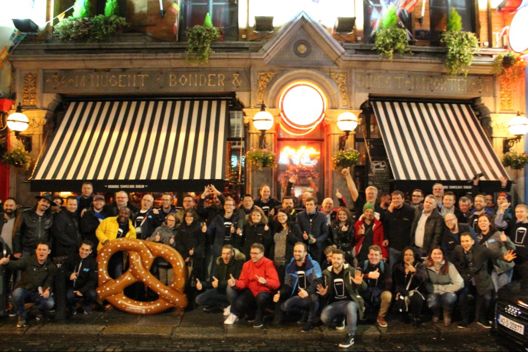 ESPC_Community's tweet photo. Great night at the #ESPC17 pub crawl in #Dublin. See you all tomorrow for day 2 https://t.co/mMcJXVTDon