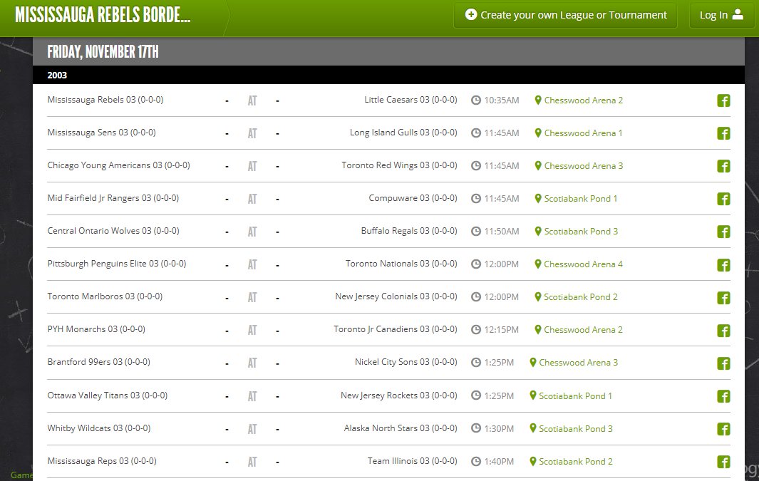 SuperSeries_HKY's tweet image. The Rebels Border Battle schedule is up in the @GameOnMobile app! 

Friday 03 games include:
Toronto Nationals v @PghPensElite 
@TorontoMarlboro v @NJColonialsHoc1 
Compuware v @MFYHAHockey (1 vs 2 🇺🇸)

SCHEDULE - borderbattle.gameonmobile.com/organization/4…