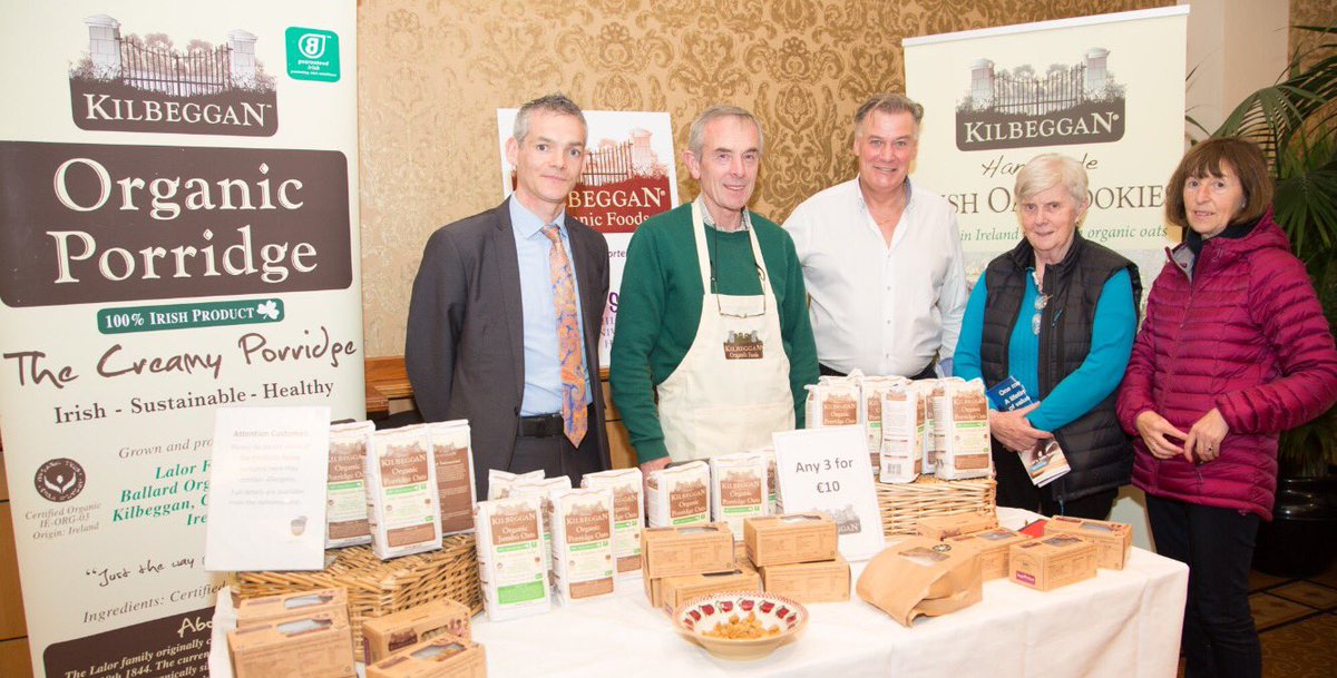 TasteofOffaly's tweet photo. . @kilbegganfoods showcasing their porridge and oat cookies at our recent event #bankofireland https://t.co/LEiyCWKzCK