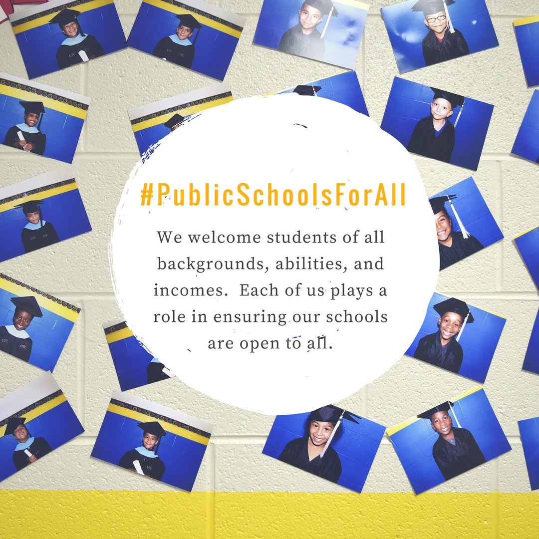 Happy #AmericanEducationWeek!  We believe public schools are the cornerstone of communities, where we provide students with the support and tools they need and deserve, and bring people from all walks of life together. #PublicSchoolsForAll bddy.me/2yYmc8b