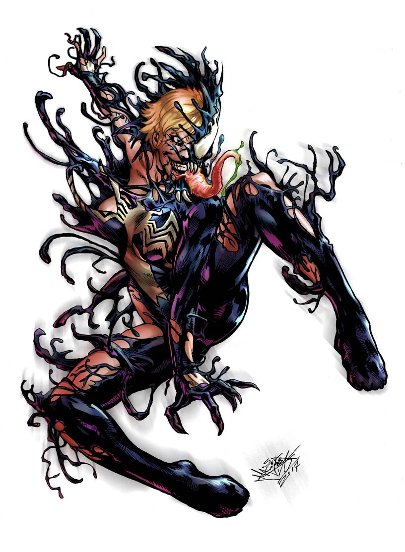 #Symbiote. rumors has it she will be on the future. 