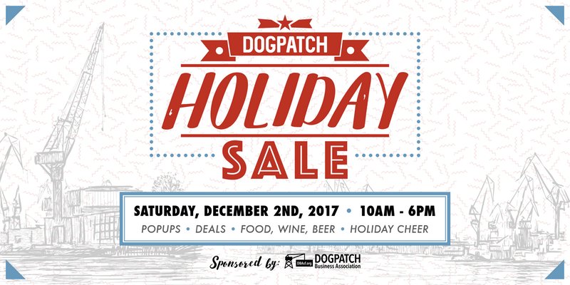 dependablesf's tweet image. Join us at the #dogpatchholidaysale on Saturday 12/2! Visit 25+ retailers &amp;amp; galleries, and shop 20+ popups. We'll be there along with, @spicerbags, @foreignspell, @HarmonicBrewing + MORE! For more info visit dogpatchholidaysale.com