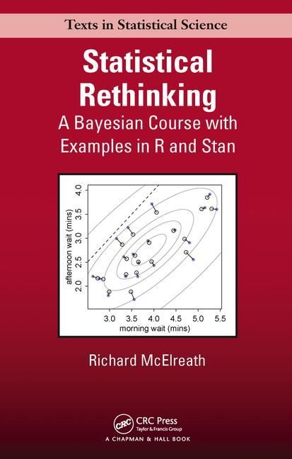 Emaasit's tweet image. "Statistical Rethinking" Book by @rlmcelreath
Examples ported to #Python and #PyMC3 by @aloctavodia, @junpenglao, @AustinRochford
Code available here: buff.ly/2zT7yiC
#ProbabilisticProgramming #DataScience